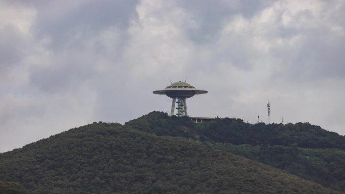 大连开发区延时金马路飞碟大黑山