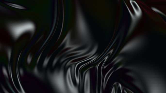 抽象黑色丝质面料抽象意境概念唯美光影光滑