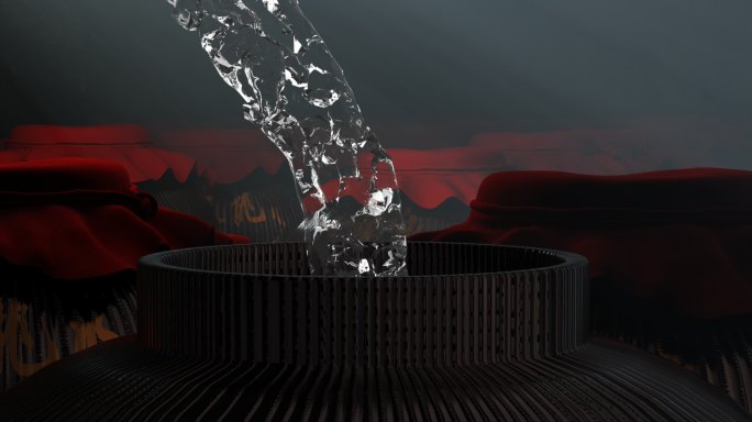 3D原创地下酒窖场景模型