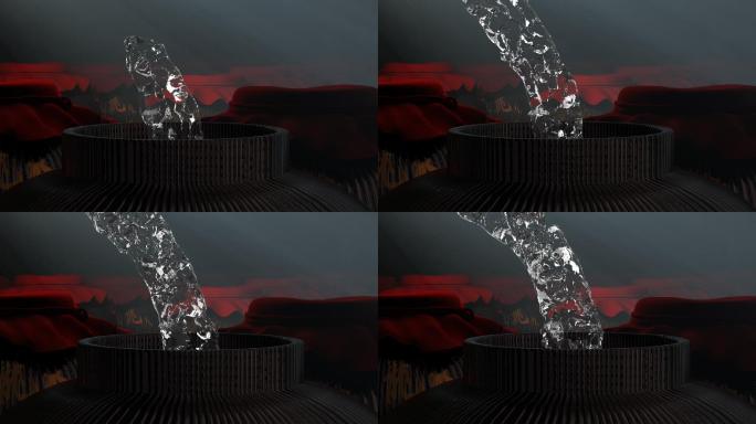 3D原创地下酒窖场景模型