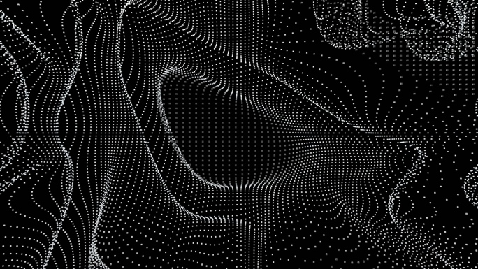 【4K时尚背景】黑白抽象光影图形炫酷素材