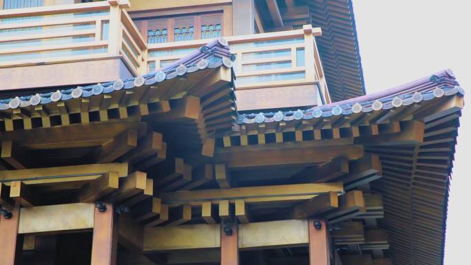杭州香积寺传统寺庙建筑