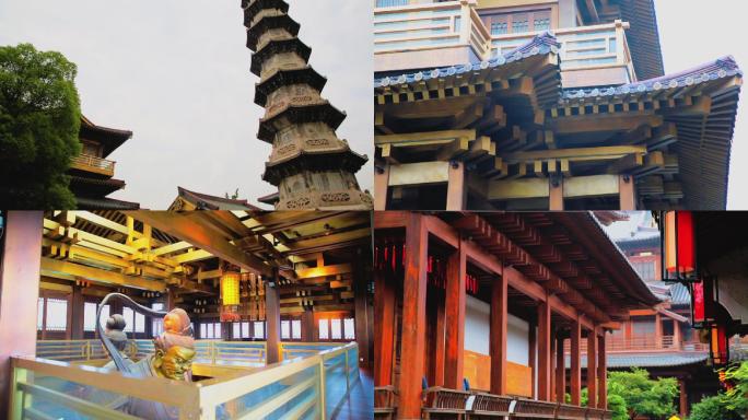杭州香积寺传统寺庙建筑