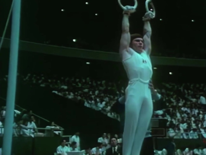 70年代体育吊环比赛视频