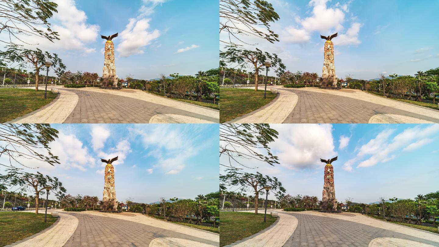 深圳大鹏展翅标志