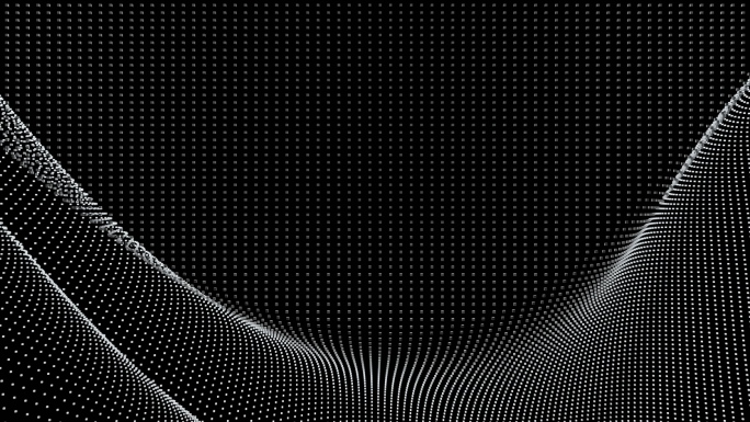 【4K时尚背景】黑白线条抽象几何方点矩阵