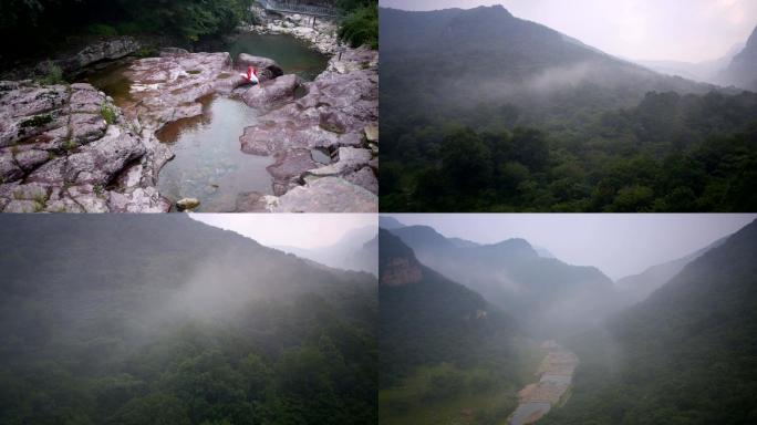 沁水西峡航拍