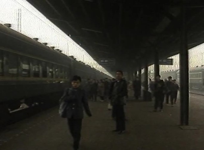 90年代成都火车北站
