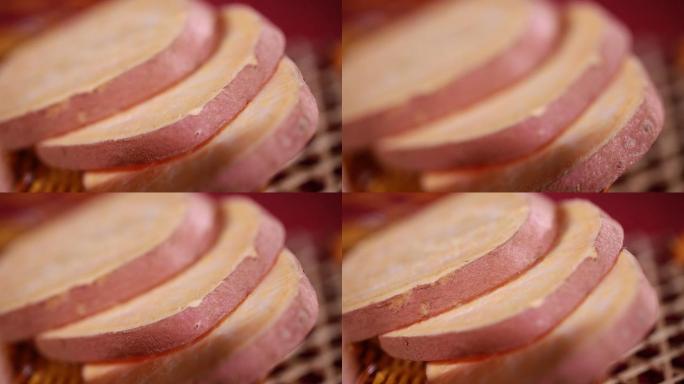 切片红薯地瓜横截面 (3)