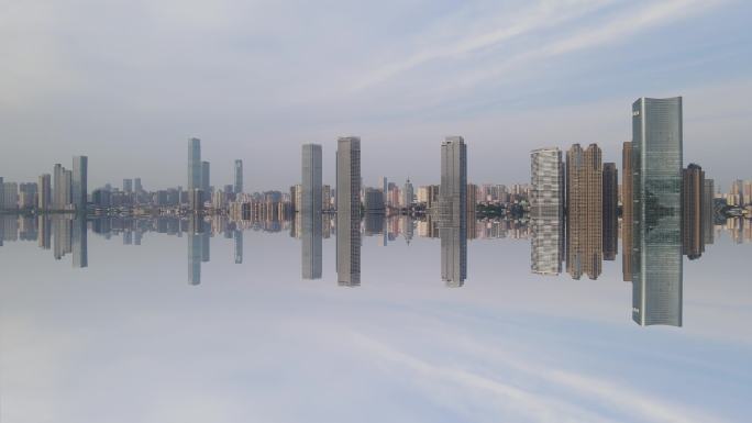 【4k原创】长沙 城市艺术镜像1