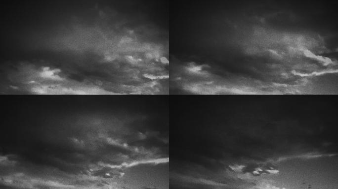 【HD天空】黑白光影魔幻意境暗黑幻境云影