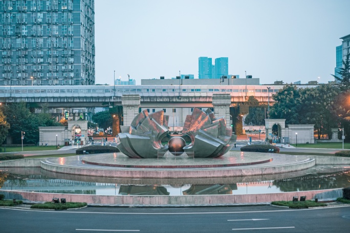 西南交大九里校区夜景