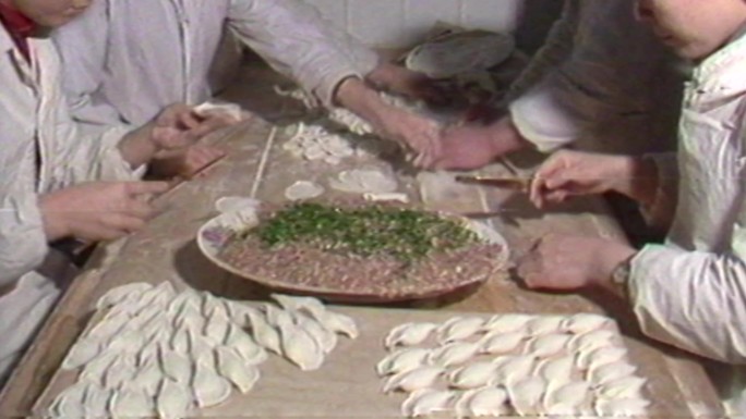 80年代 国营饭店  东北包饺子