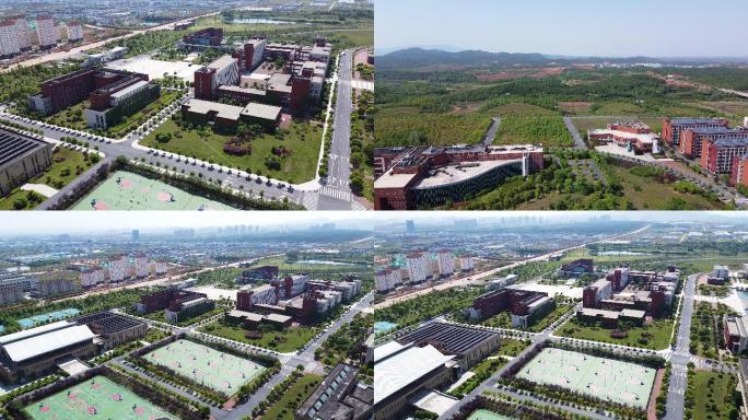 航拍江西新余学院