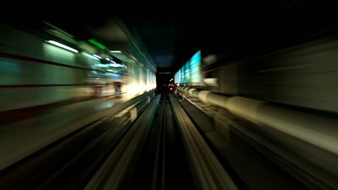 【原创】广州地铁穿梭无人驾驶时空穿梭感