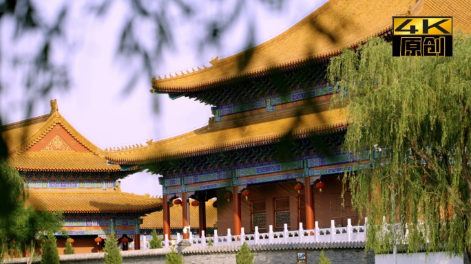 宫殿、古典建筑、古代建筑、湖心亭、中国风