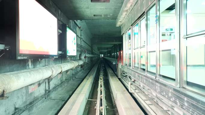 【原创】广州地铁穿梭无人驾驶延时摄影4K