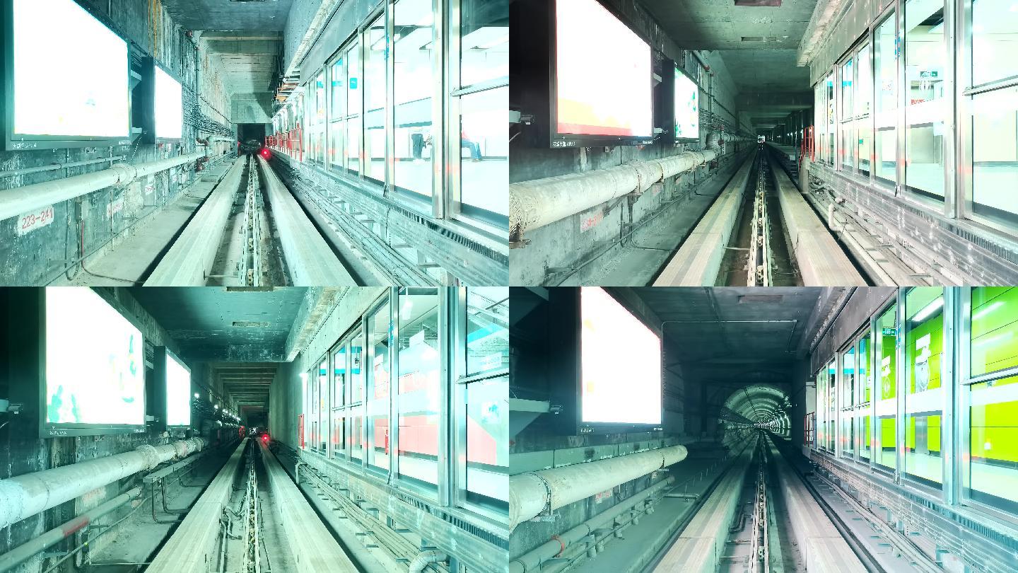 【原创】广州地铁穿梭无人驾驶延时摄影4K