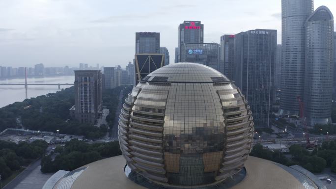 钱江新城 杭州市民中心 歌剧院 大金球