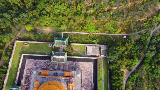 [4K]航拍素材.承德外八庙普乐寺