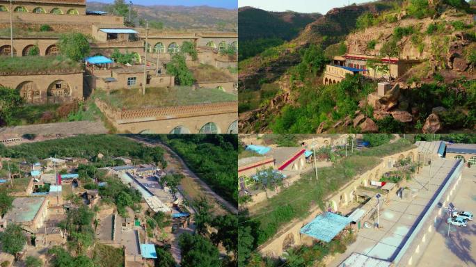 古村落乡村振兴古枣园秦晋大峡谷佳县泥河沟