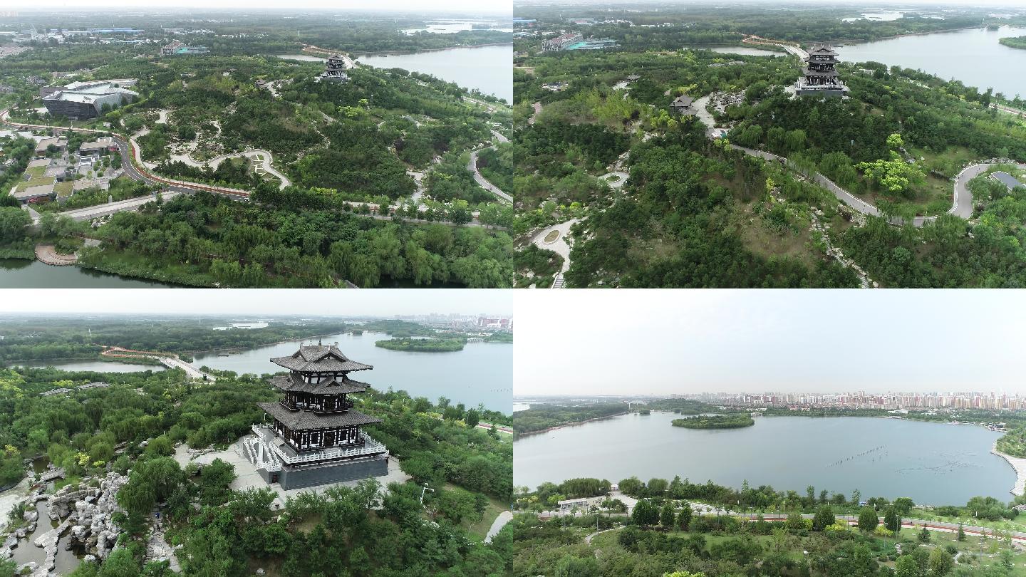 唐山南湖开滦旅游景区风光（4K50帧）