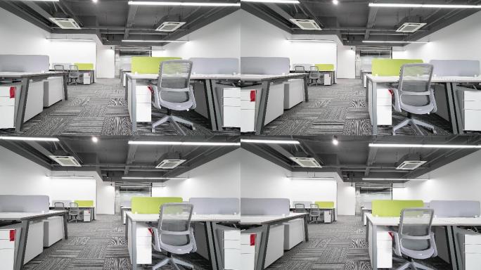 现代简洁风格敞开式办公室