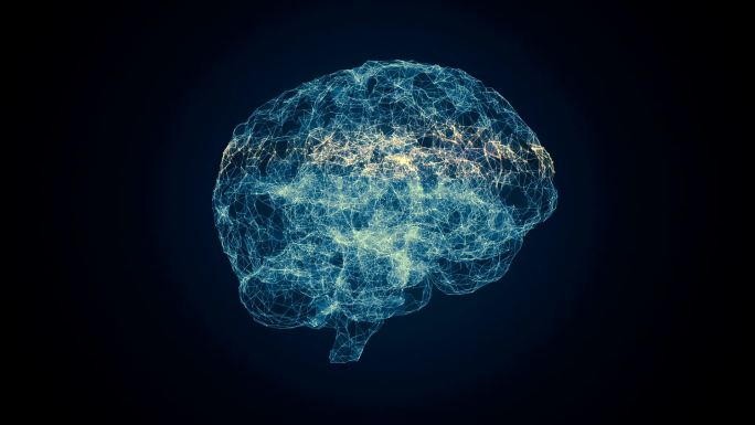 人脑扫描科技5G大数据工业革命芯片服务器