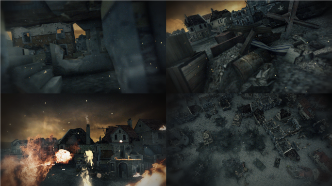 战争硝烟战场战火01