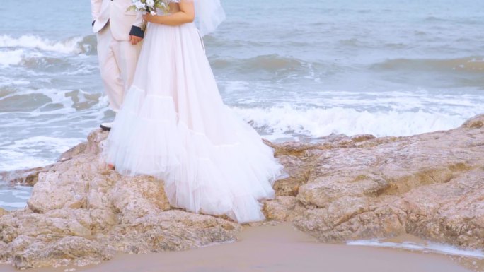 海边婚礼婚纱摄影