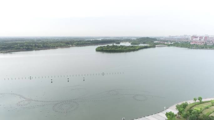 唐山南湖开滦旅游景区风光（4K50帧）