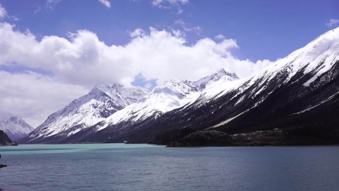 4K实拍雪山川藏线318沿途震撼风景