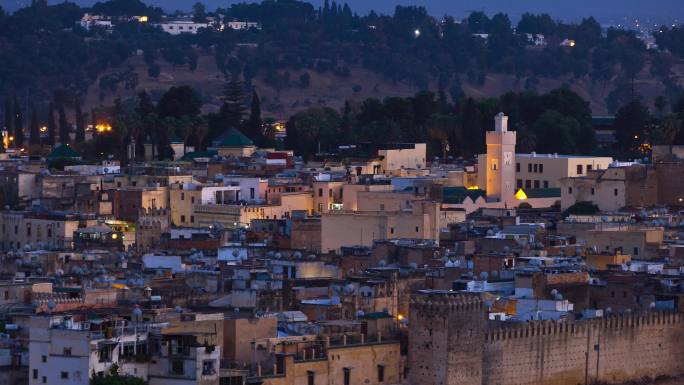 摩洛哥非斯地标建筑宗教信仰中东地区