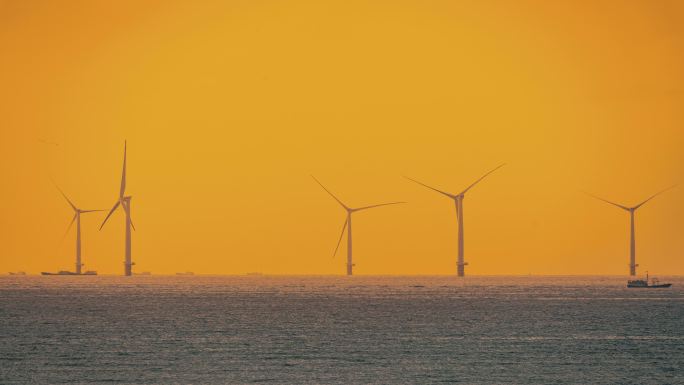 珠海金湾海上风力能源风电场