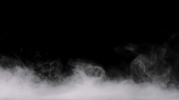 雾气掠过人物朦胧视频素材阴影