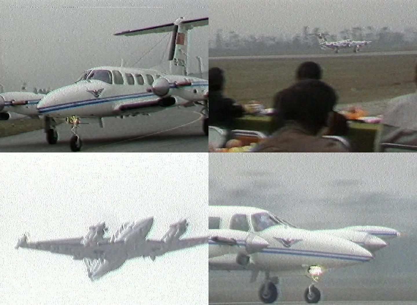 90年代广汉民航飞行学院飞行技术毕业考试