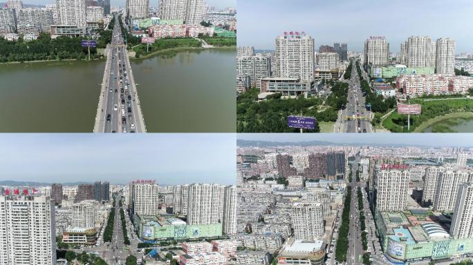 锦州中央南街航拍原素材（4K50帧）