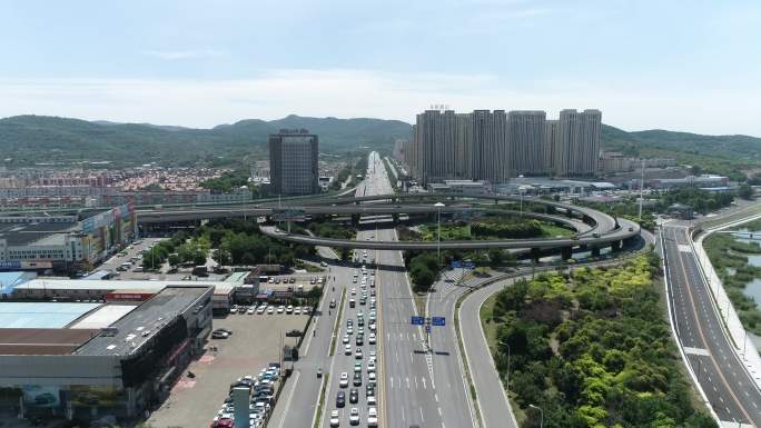 锦州光彩立交桥原素材（4K50帧）