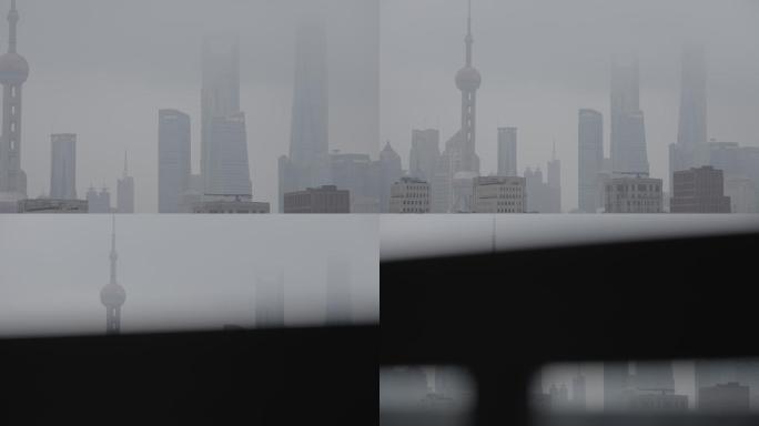 4K100帧上海东方明珠三件套 外滩