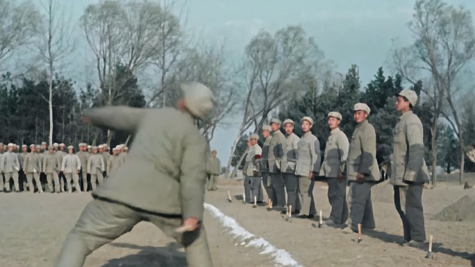 1946解放军练兵备战（4K彩色修复版）