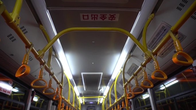 公交车空镜