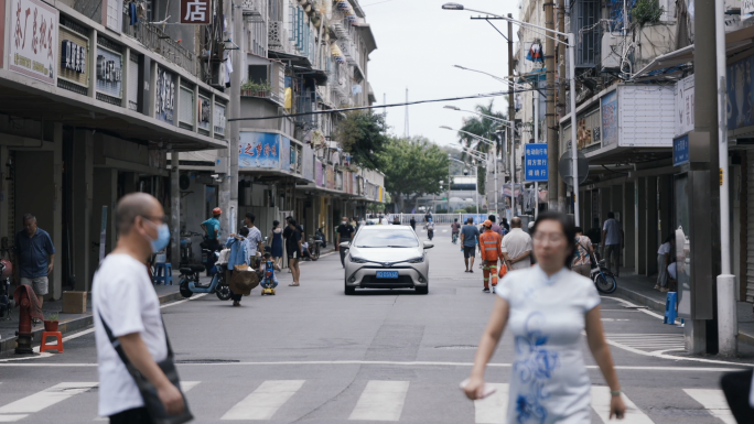 4k 老街区 街坊 人文 形形色色的人