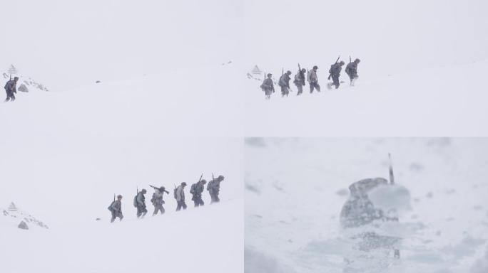 红军长征爬雪山过草地