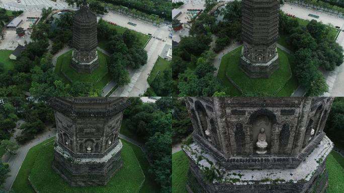 辽阳广佑寺佛塔航拍7（4K50帧）