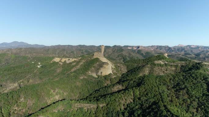 承德磬锤峰棒槌山航拍6（4K50帧）