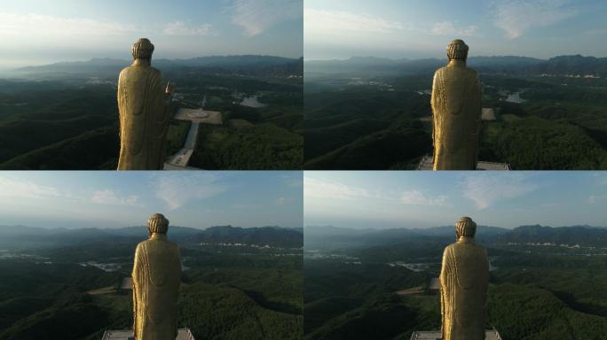 平顶山鲁山大佛的金手指