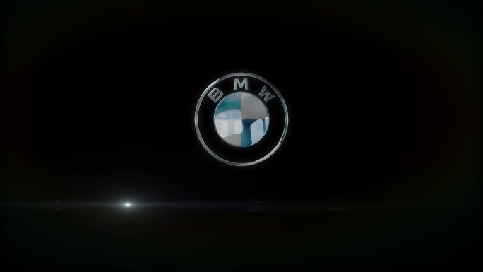 LOGO轮廓光影金属 BMW