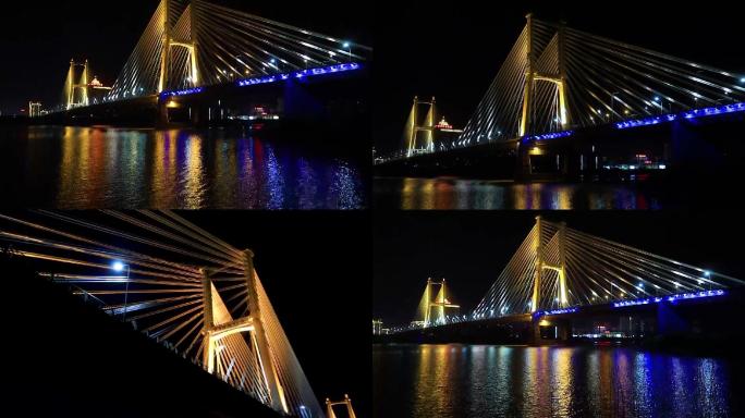 蚌埠解放路大桥夜景