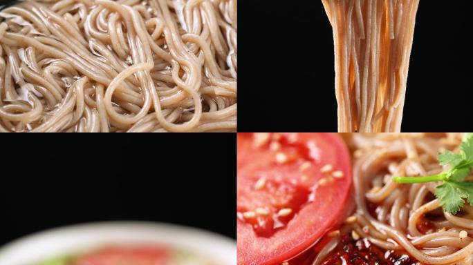 朝鲜冷面韩国美食素冷面4K美食广告素材