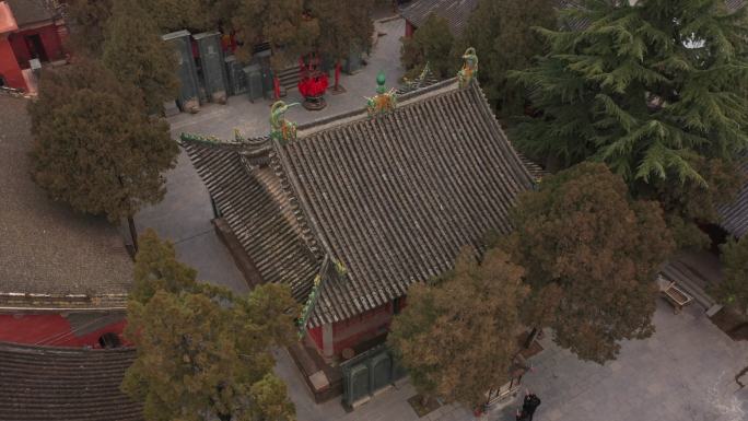 风穴寺香积寺千峰寺航拍